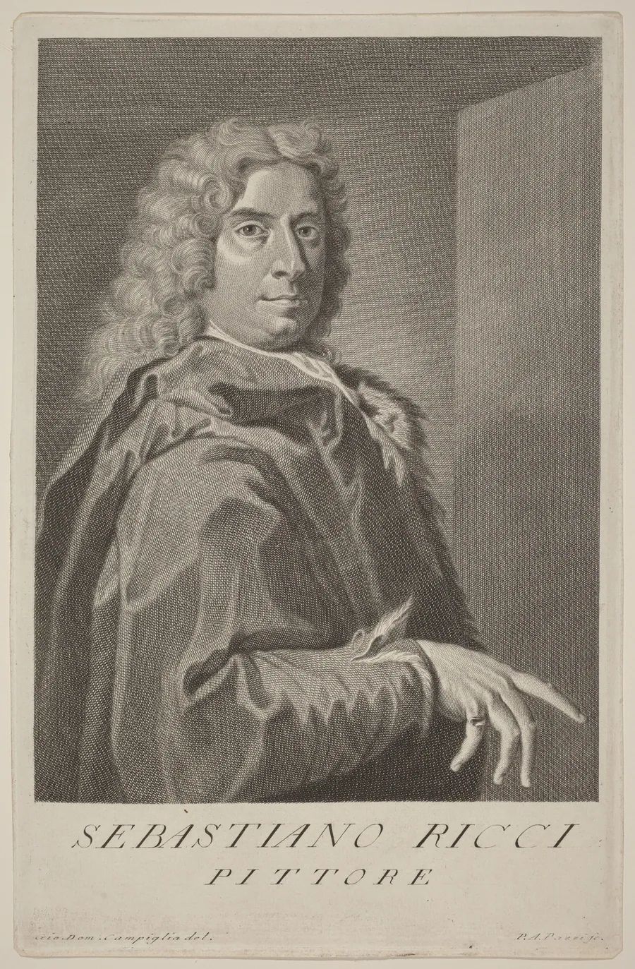 Sebastiano Ricci by Pier Antonio Pazzi