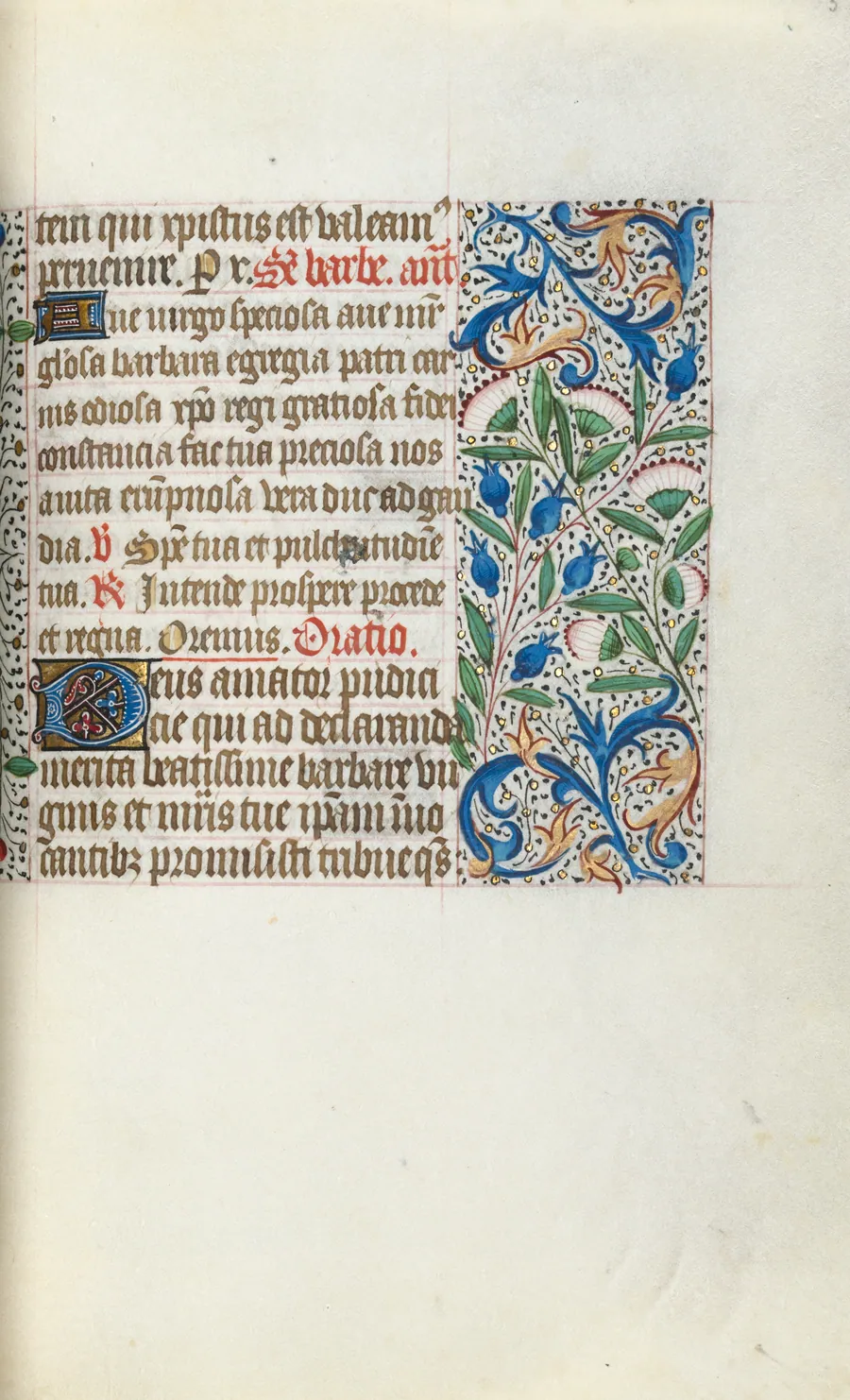 Book of Hours (Use of Rouen): fol. 54r by Master of the Geneva Latini