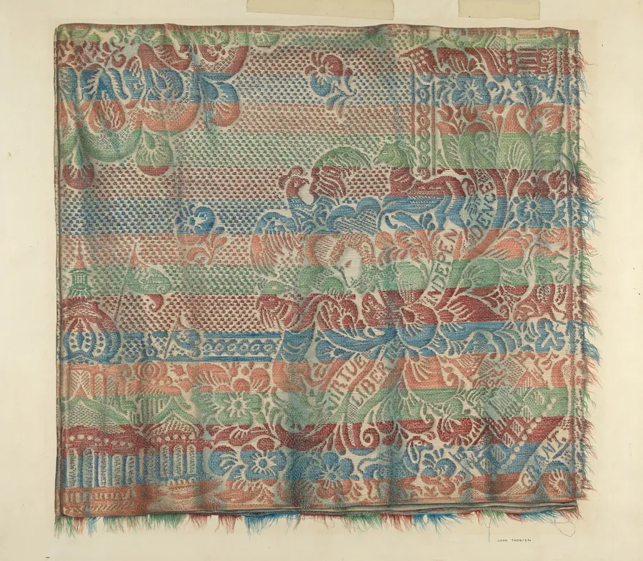 U.S. Grant Coverlet by John Thorsen