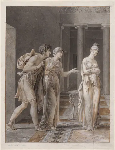 The Meeting of Orestes and Hermione