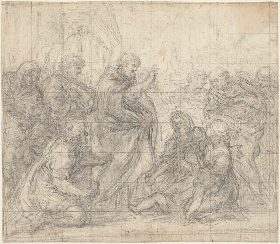 Saint Zenobius Resuscitating a Child by Ciro Ferri