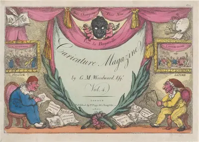 Title Page, The Caricature Magazine by G. M. Woodward, vol. 4