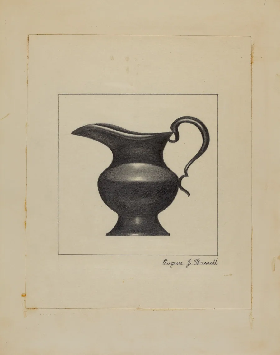 Pewter Pitcher by Eugene Barrell