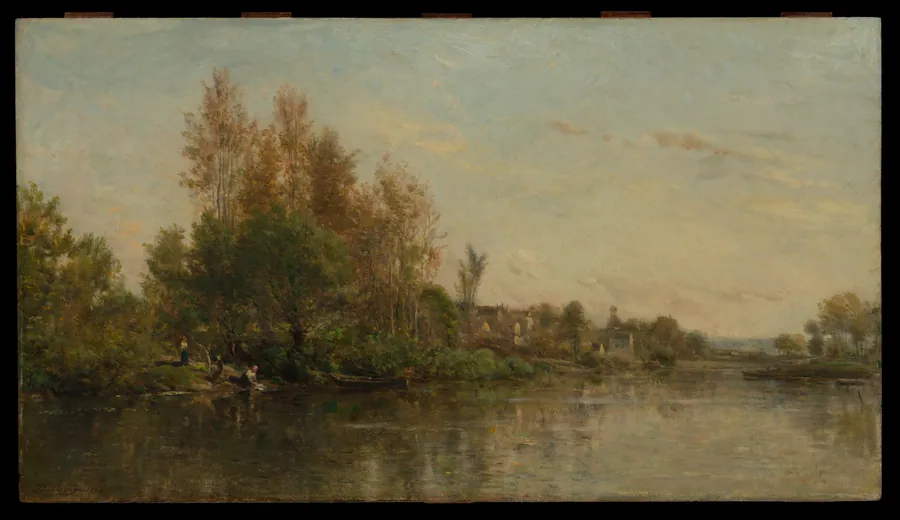 The Banks of the Oise by Charles-François Daubigny