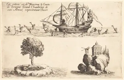 Entry of M. le Comte de Brionne, Grand Chamberlain of His Highness,Representing Jason