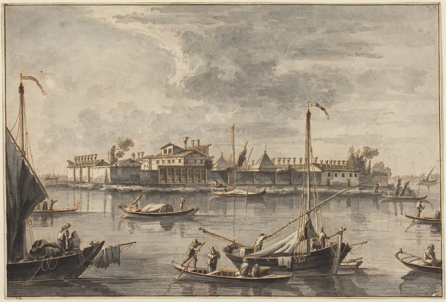 Isola del Lazaretto Nuovo by Francesco Tironi