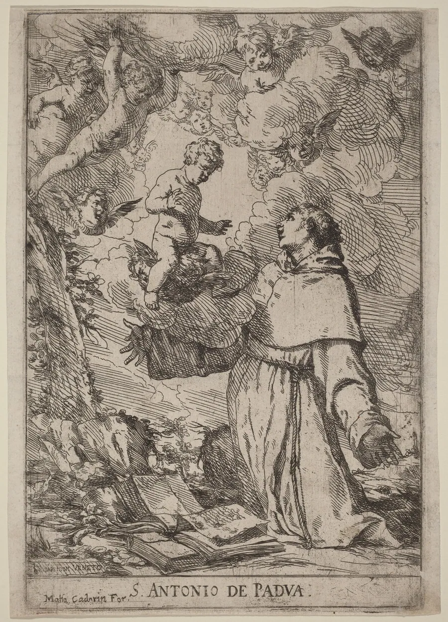 Saint Anthony of Padua by Giulio Carpioni