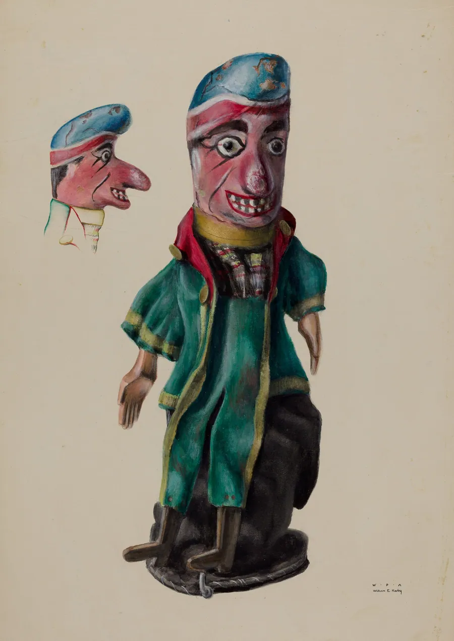 Hand Puppet "Punch" by William Kerby