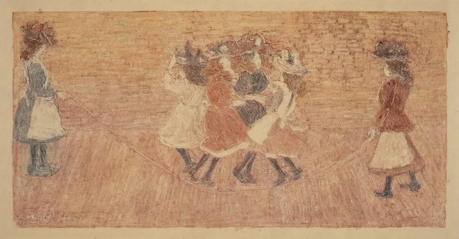 Skipping Rope by Maurice Prendergast