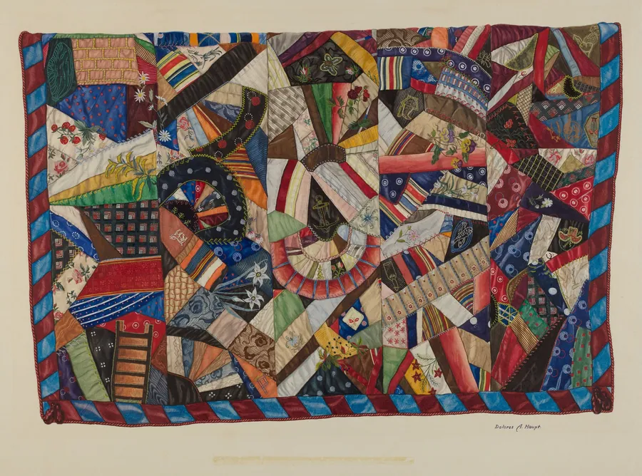 Crazy Quilt by Dolores A. Haupt