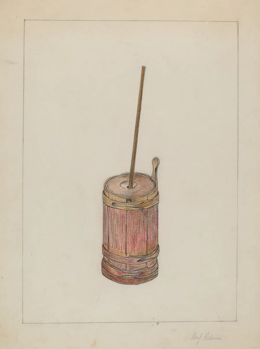 Butter Churn by Benjamin Resnick