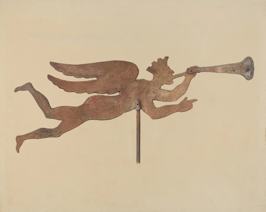 Weather Vane Finial by Eric Mose