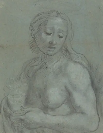 Half-Length of Mary Magdalene [verso]