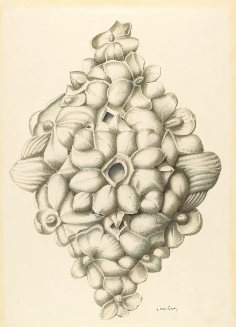 Bishop Hill: Ceiling Decoration by H. Langden Brown