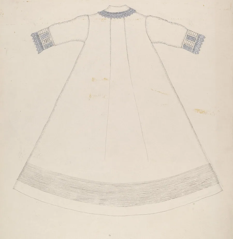 Nightgown (Back View) by Evelyn Bailey