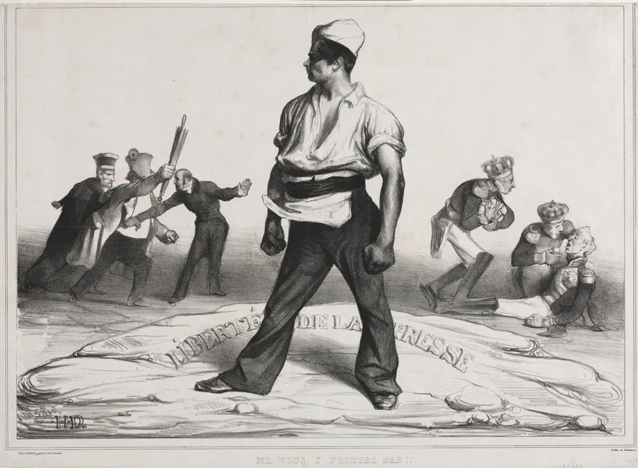 Don't Meddle With It! by Honoré Daumier