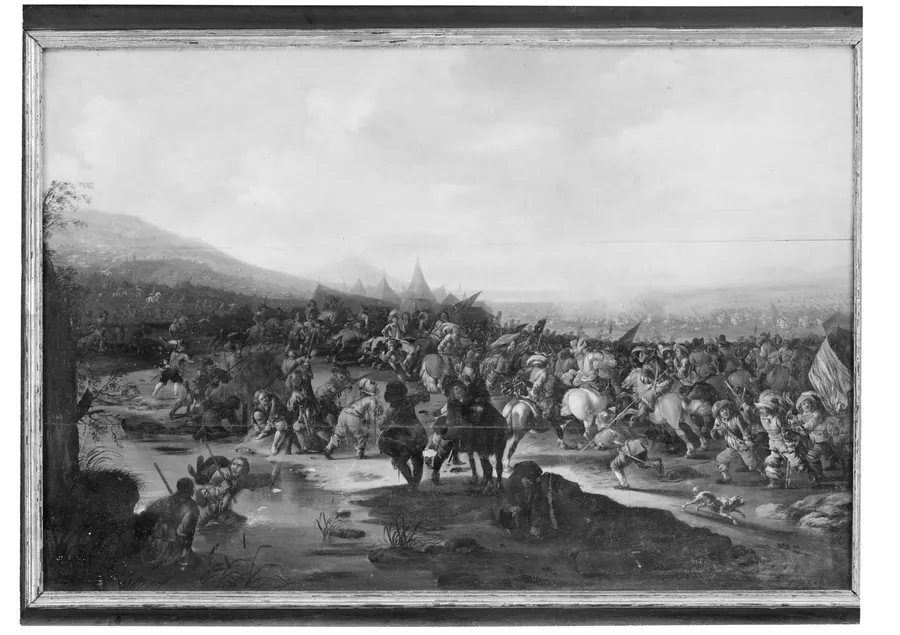 Slagbillede by Jacob Weyer