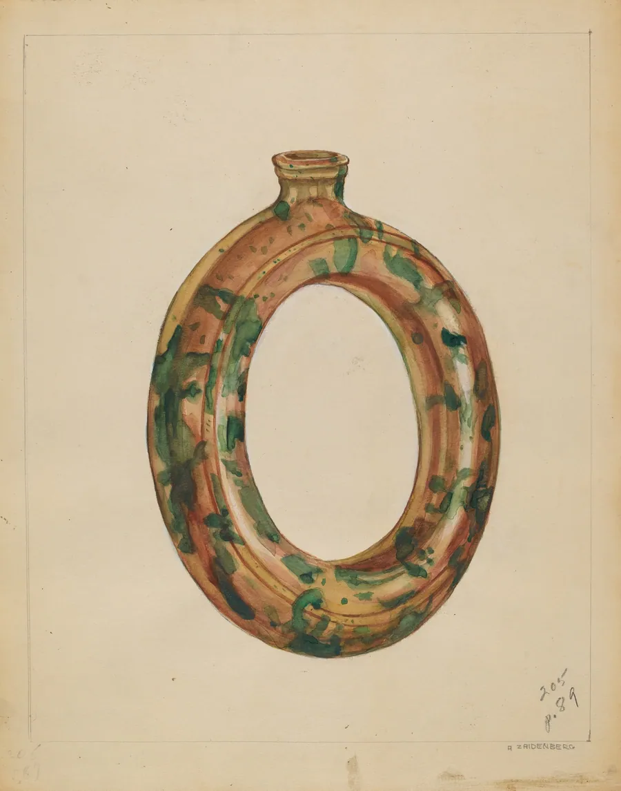 Ring Bottle by Arthur Zaidenberg