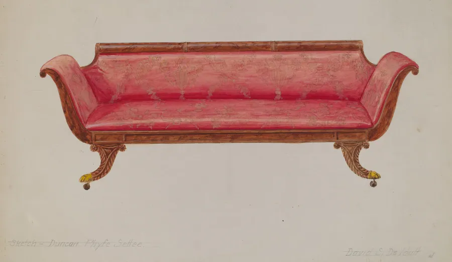 Settee by David S. De Vault