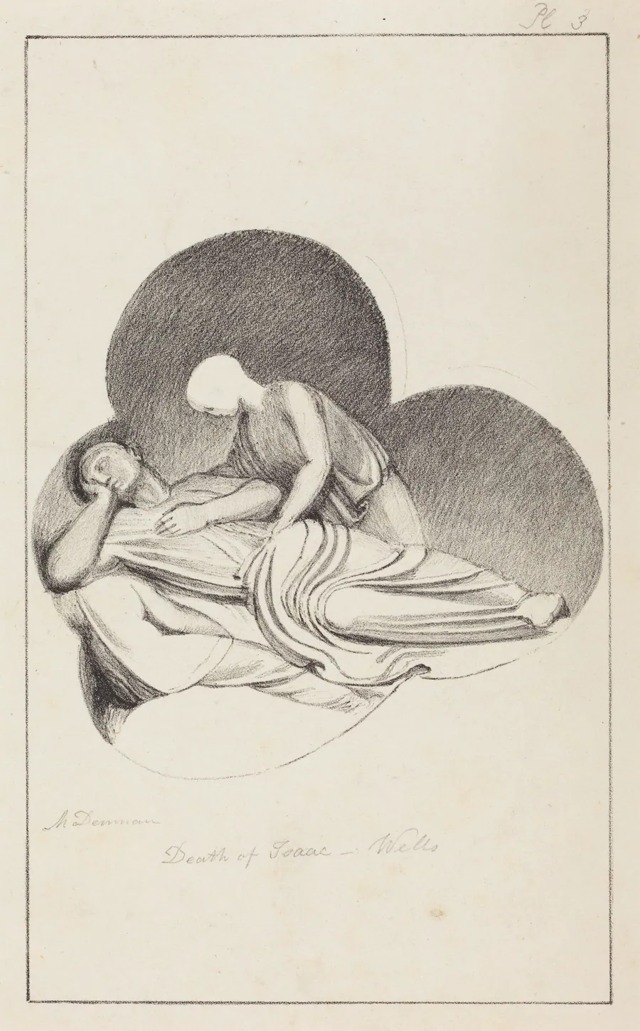 Death of Isaac, from Wells Cathedral by Maria Denman
