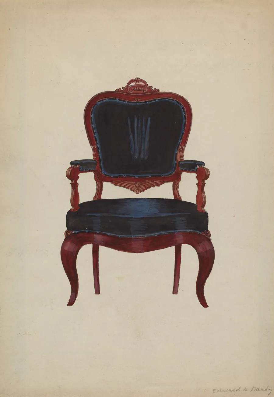 Armchair by Edward A. Darby