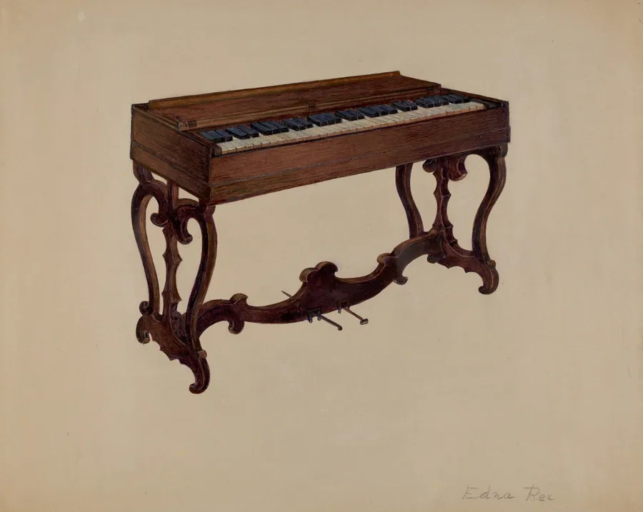 Melodeon by Edna Crenshaw Rex