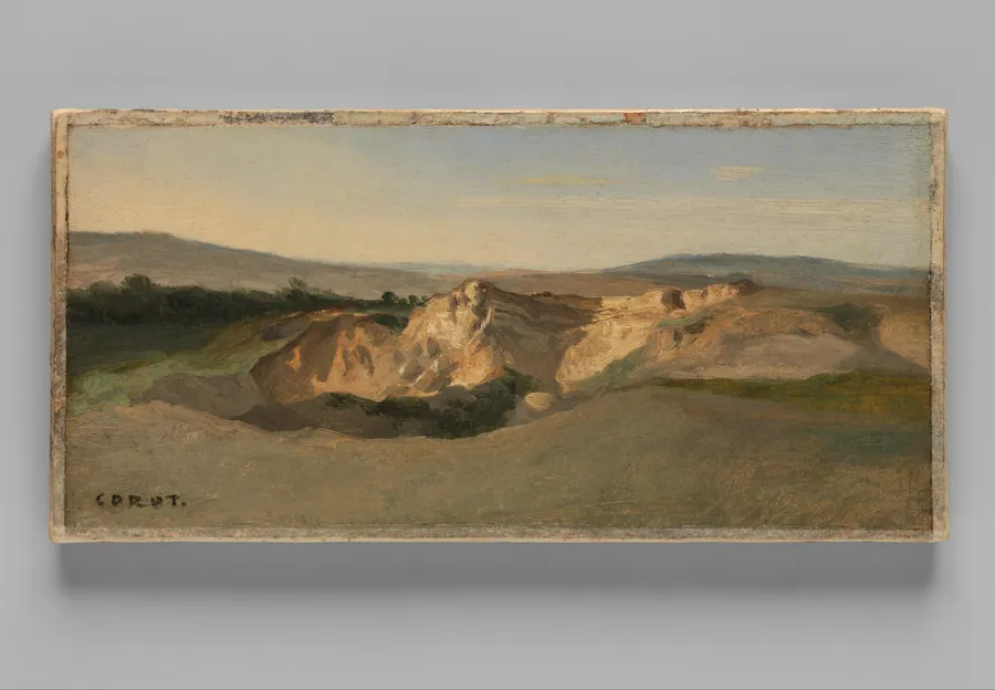Italian Landscape by Camille Corot