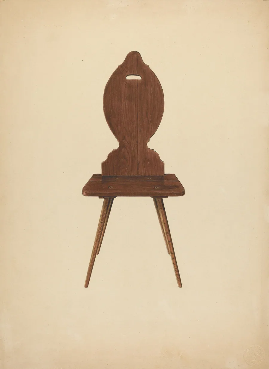 Zoar "Peasant" Chair by Ralph Russell