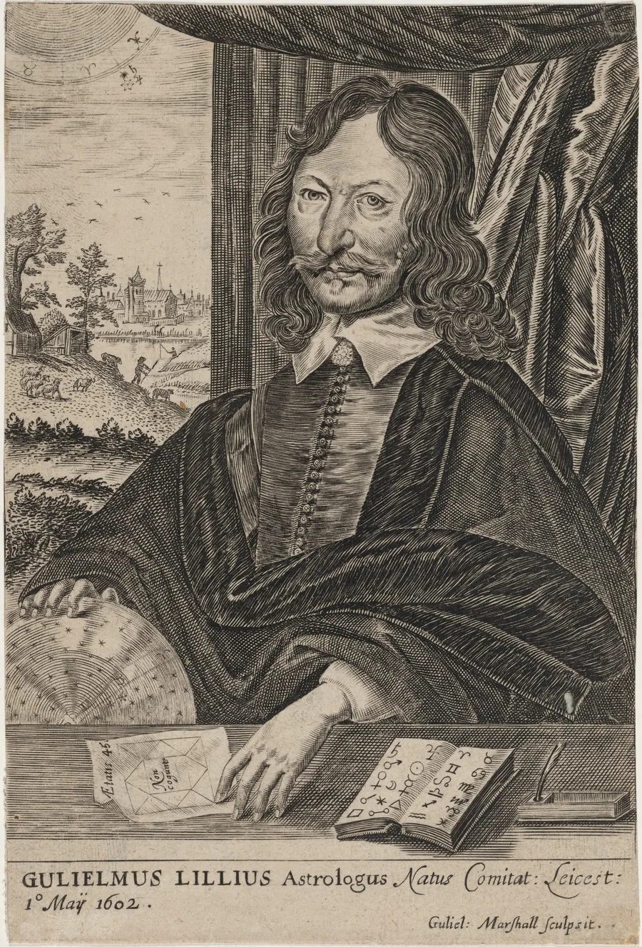 William Lilly, Astrologer by William Marshall