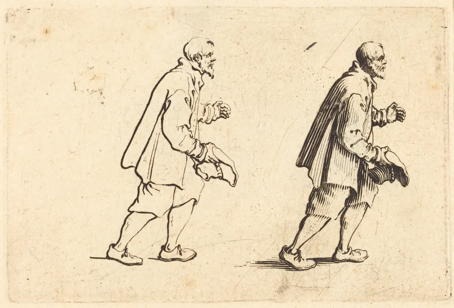 Peasant with Hat in Hand by Jacques Callot