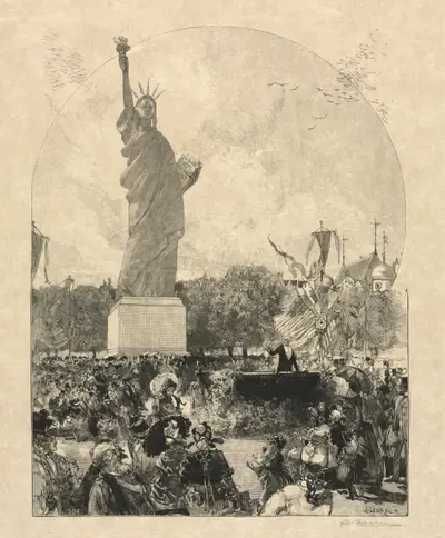 Liberty Enlightening the World, Offered to the City of Paris by the Americans