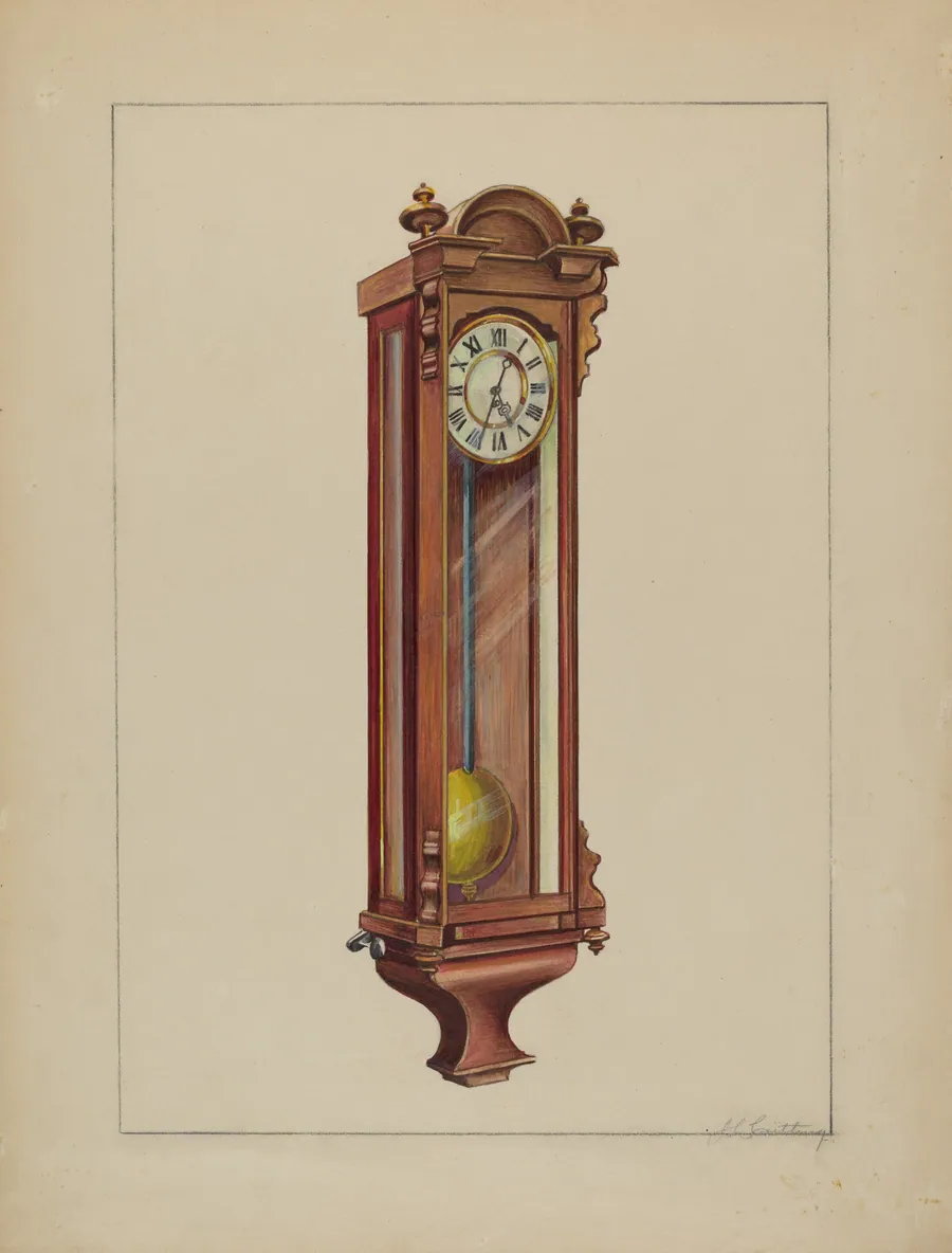 Wall Clock by John Cutting