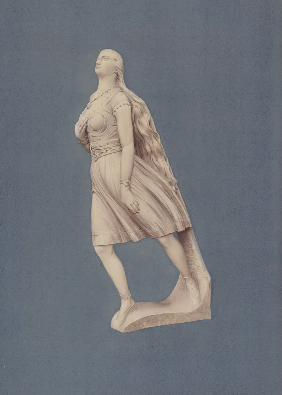 Figurehead: "Cassandra Adams" by Rosamond P. Gray