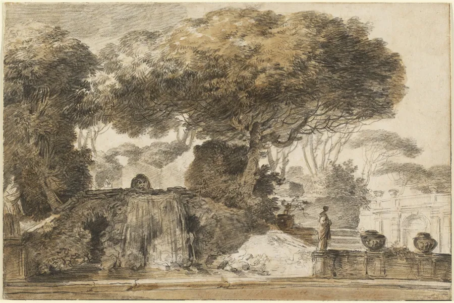 Park of an Italian Villa by François-André Vincent
