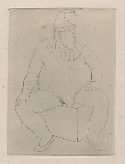 Saltimbanque at Rest
