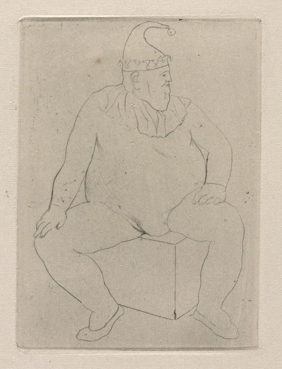 Saltimbanque at Rest by Pablo Picasso