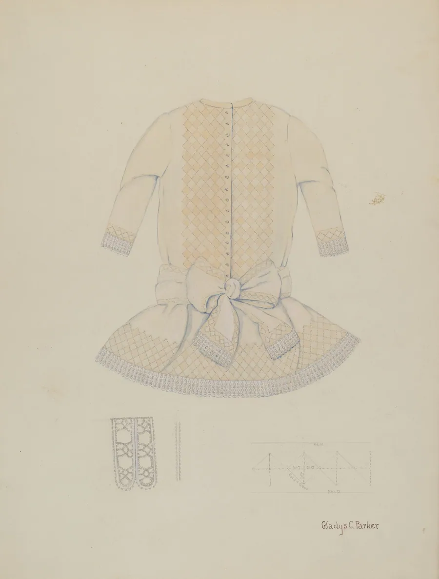 Child's Dress by Gladys C. Parker