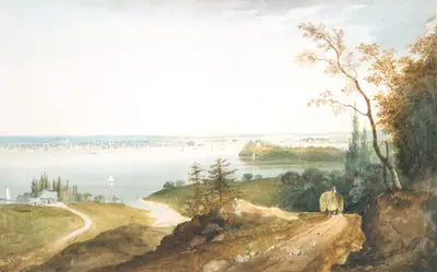 New York from Weehawk