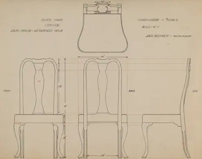 Drawing for Chair