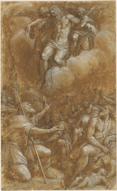 Saint Roch Interceding on Behalf of Plague Victims