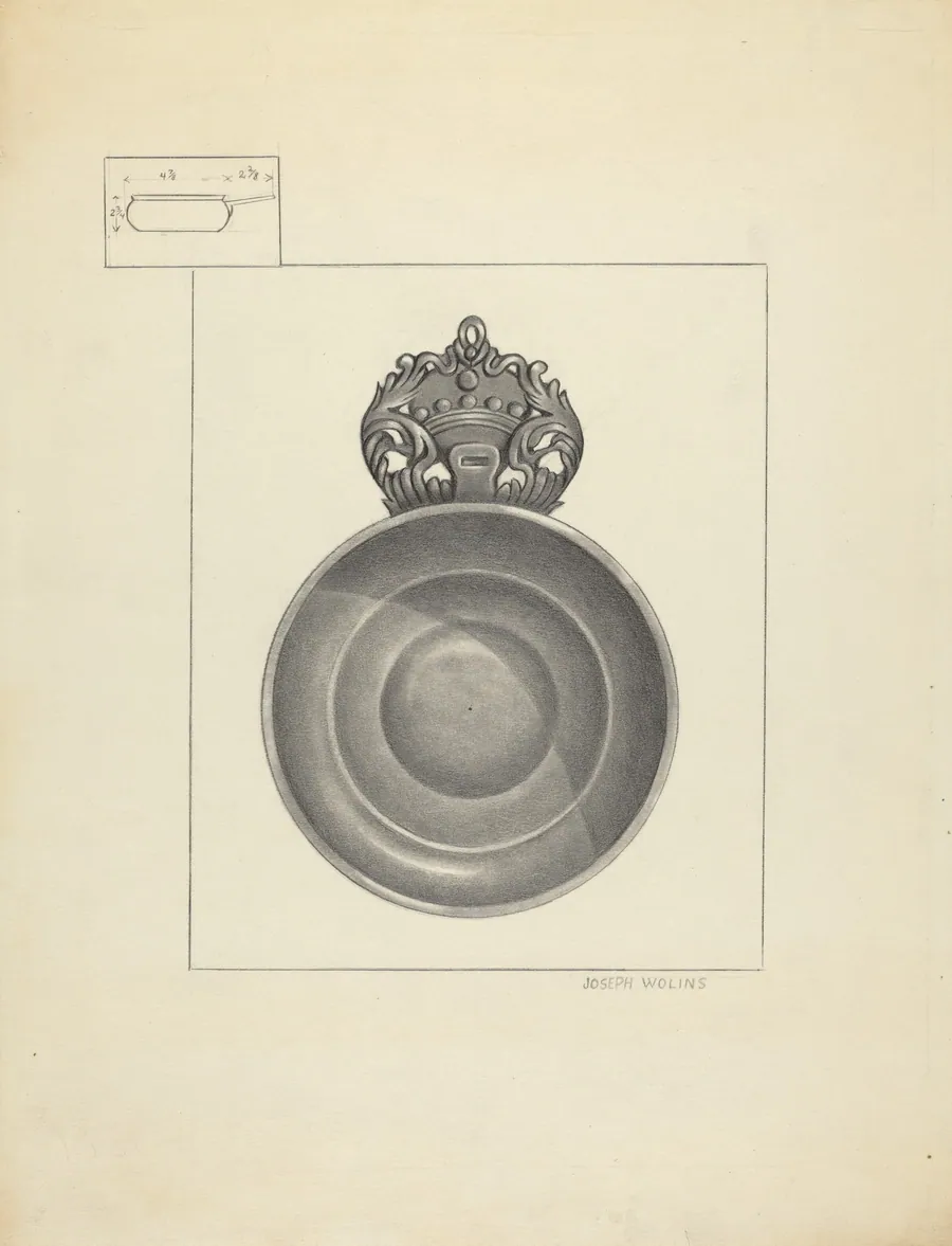 Porringer by Joseph Wolins