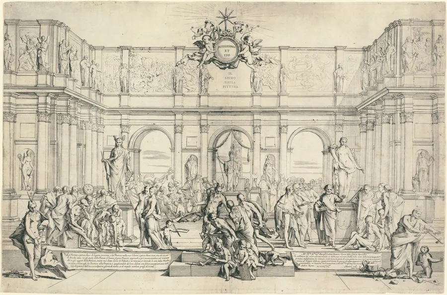 Il Liceo della Pittura by Pietro Testa