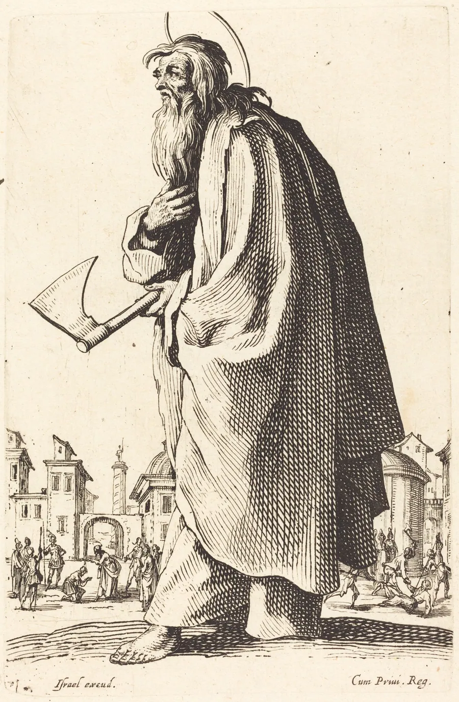 Saint Thaddeus by Jacques Callot