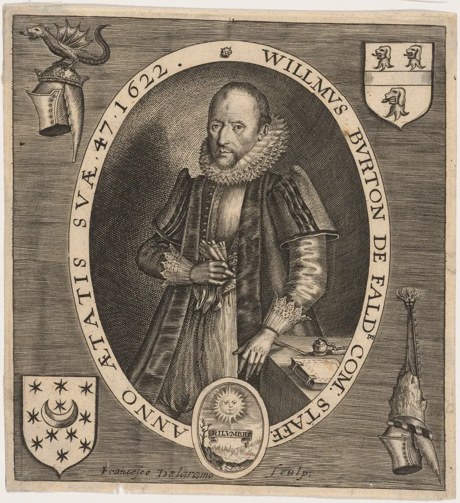 Willmus Burton de Falde (William Burton) by Francis Delaram