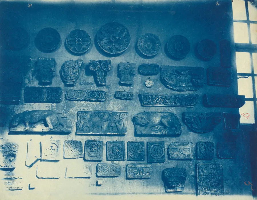 Casts of Architectural Details in a Studio by Adolphe Terris
