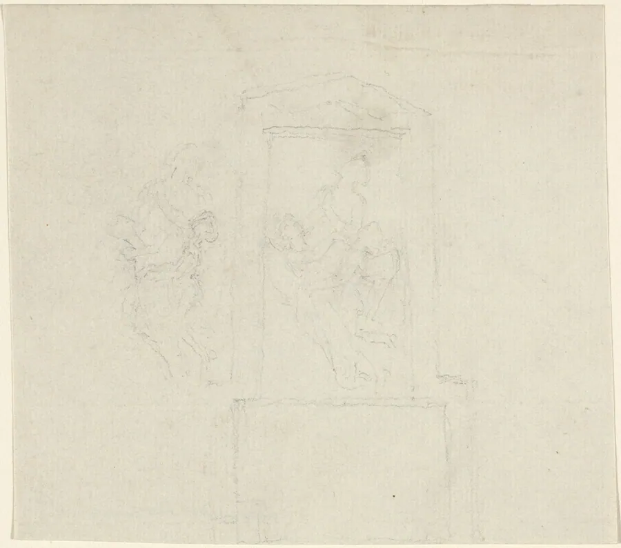 Monument to Agnes Cromwell (?) by John Flaxman