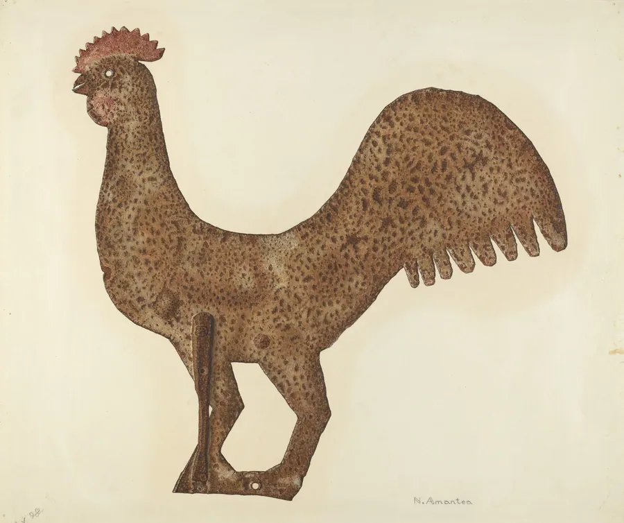 Weather Vane Finial by Nicholas Amantea