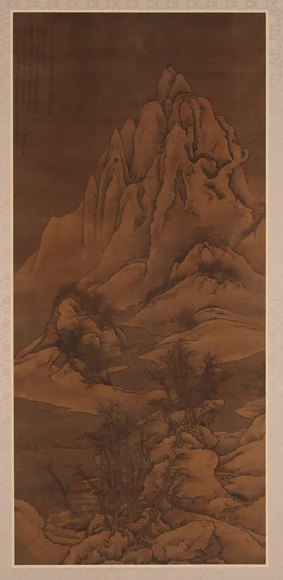 Snowscape after Guo Xi 《仿郭熙雪景圖》