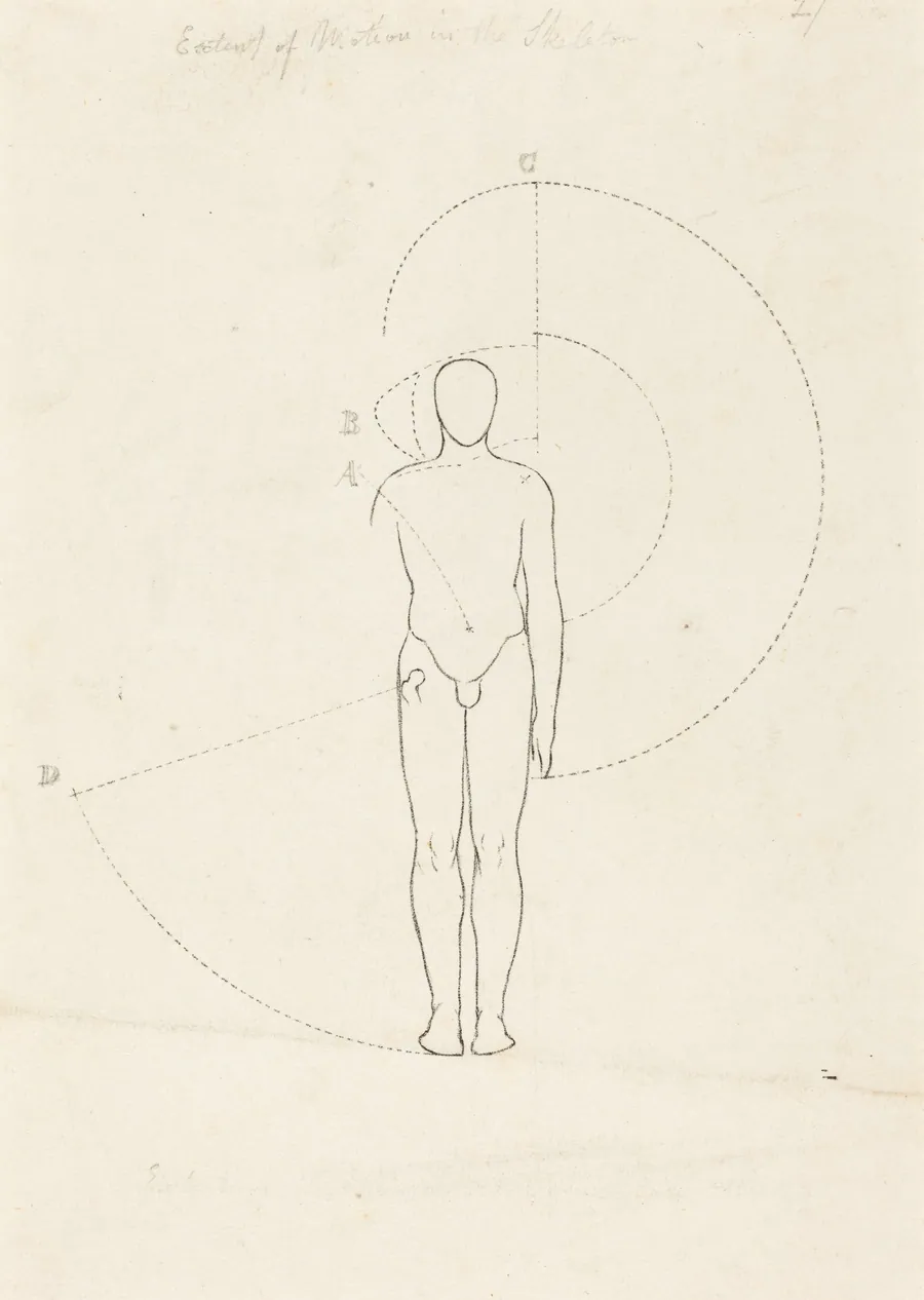 Extent of Motion, One Figure by George Scharf