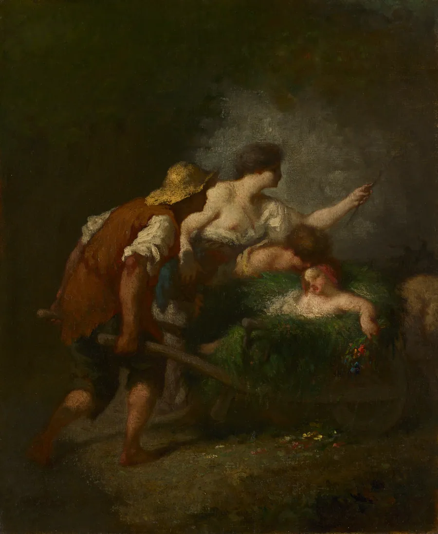 Return from the Fields by Jean-François Millet